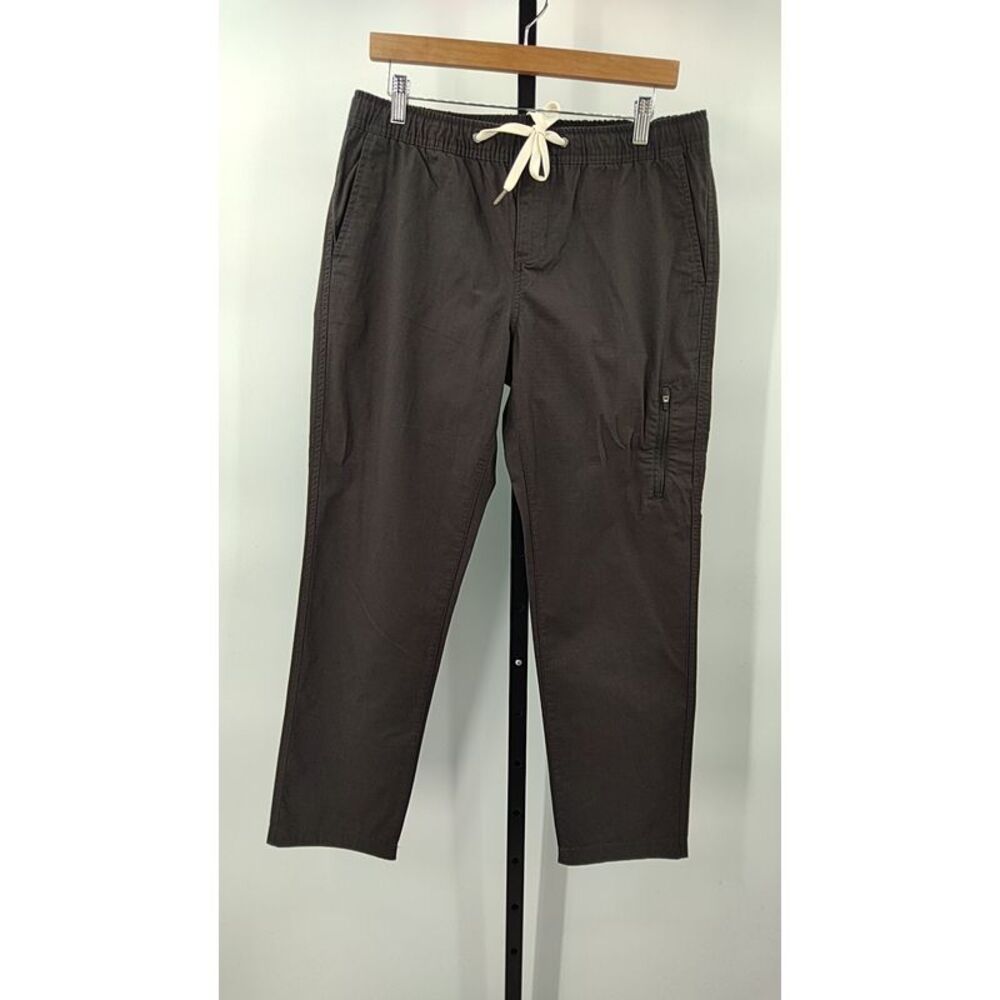 Quince Women Organic Stretch Ripstop Straight Pants Steel M